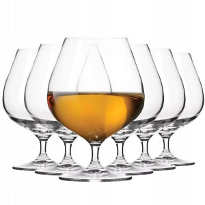 Zestaw kieliszków HARMONY do koniaku 6 szt. 550 ml