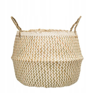 Kosz FLORIA z trawy morskiej 42x34 cm