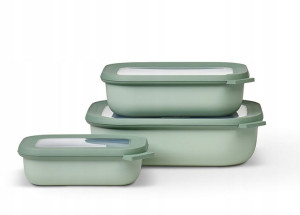 Zestaw pojemników CIRQULA NORDIC JADE 3 szt.