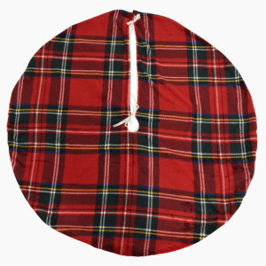 Koc VELVET choinkowy z poliestru aksamitny 100 cm