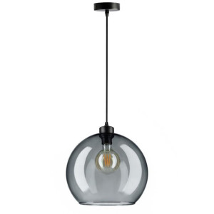 Lampa EYRA wisząca grafitowa 30x30x125 cm