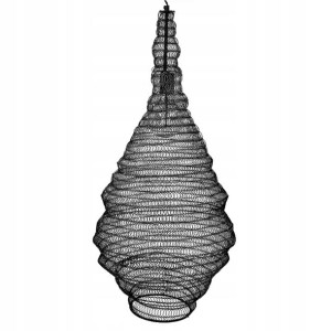 Lampa ALI sufitowa czarna 82 cm