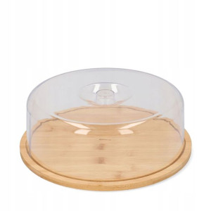 Patera BAMBOU z pokrywką okrągła 28 cm