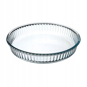 Naczynie GELLAR do pieczenia szklane na tartę 26cm