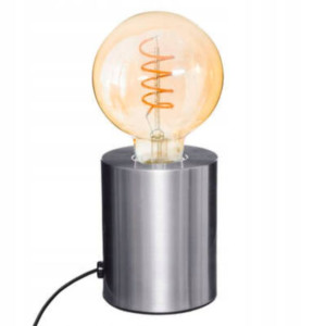 Lampka nocna stojąca TUBE metalowa 10,5 cm