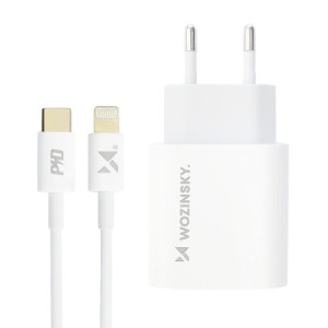 Wozinsky Szybka Ładowarka Sieciowa Eu Usb Typ C Power Delivery 20w