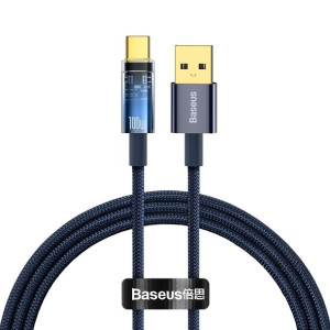 Baseus Explorer Series Kabel Przewód Usb – Usb Typ C 100w 1m Niebieski