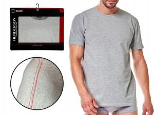 Koszulka T-Shirt K3 Henderson RED LINE szary XL