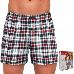 bokserki CORNETTE COMFORT cotton 002/237 krata 3XL