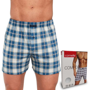 bokserki CORNETTE COMFORT cotton 002/254 krata L