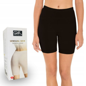 Bezszwowe bermudy Gatta Shorts Long, czarne M