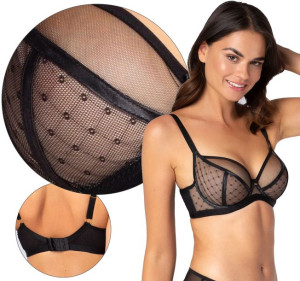 Miękki Biustonosz GATTA Nancy 01 Black Soft 75J