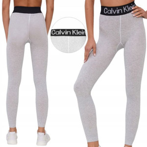 Legginsy bawełniane CALVIN KLEIN melange 762 02 S