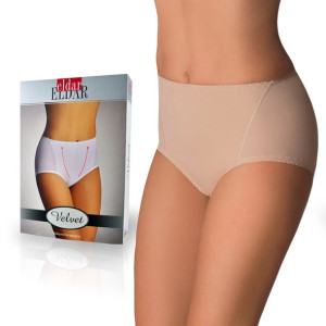 figi wyszczuplające BEŻOWE - ELDAR VELVET, XL