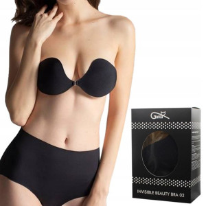 GATTA Biustonosz samonośny INVIS BEAUTY 02 BLACK A