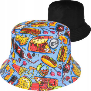 Bucket Hat Kapelusz Rybacki Dwustronny WZORY BH17