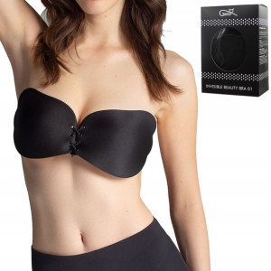 GATTA Biustonosz samonośny INVIS BEAUTY 01 BLACK A