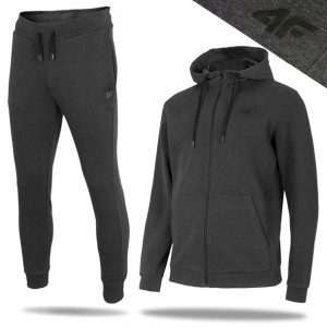 Komplet Dresowy Męski 4F Bluza Joggery Bawełna
