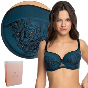 Biustonosz GAIA 1146 MELISA, Full-Cup, Turkus, 95C