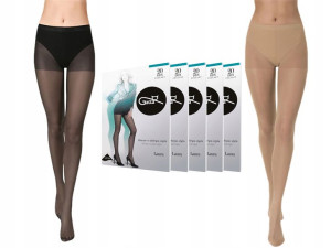 Rajstopy lycra GATTA LAURA 15/20 DEN, 5-PAK, 3-M