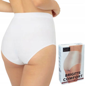 GATTA BRIGITTE COMFORT, figi bezszwowe, BIAŁE, M