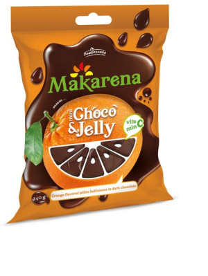 Galaretki MAKARENA Choco & Jelly - Pomorzanka 140g