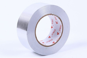 Taśma klejąca 48mm  aluminiowa  1-str samoprzylepna