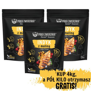 PZ Seventh Heaven Indyk i Malina 4kg+0,5kg GRATIS