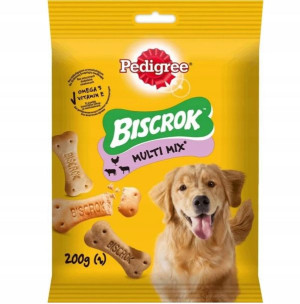 PEDIGREE MULTI BISCROK Ciastka dla Psów 200g
