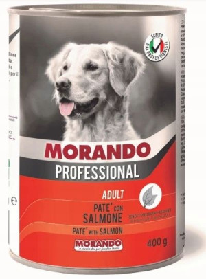 Morando Pro Mokra Karma Psa pasztet z łososiem400g