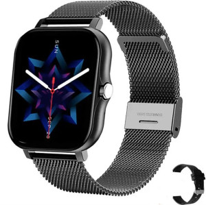 Smartwatch Zegarek Rozmowy Dwa Paski Ekg