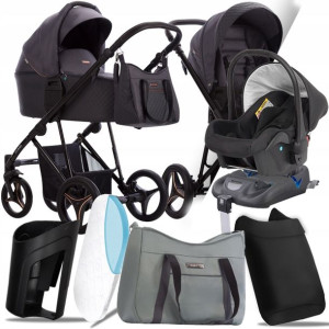 Wózek Bebetto 4w1 Flavio Gloss 03 I Kite + Baza