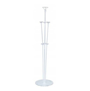Stojak Na Balony Stelaż Do Balonów Biały 70 Cm