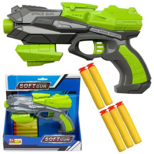 Duży pistolet na strzałki piankowe