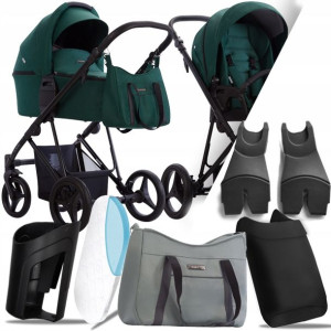 Wózek Bebetto 2w1 Flavio 12 I + Adaptery Cybex Mc