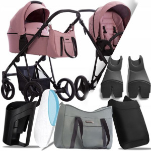 Wózek Bebetto 2w1 Flavio 15 I + Adaptery Cybex Mc