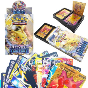 POKEMON Karty Kolekcjonerskie SILVER TEMPEST 84szt (4 złote karty)