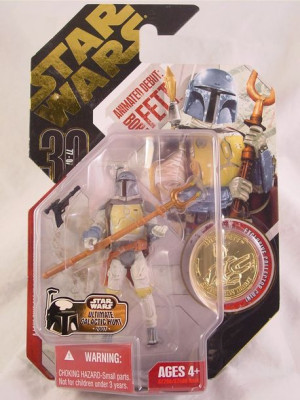 Figurka Star Wars 30th Anniversary Collection - Boba Fett + moneta