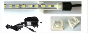 Oświetlenie akwarium Led 100cm DZIENNE PODWÓJNA