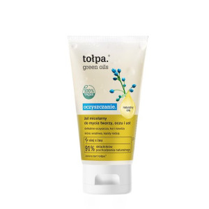 TOŁPA Żel micelarny do mycia twarzy oczu i ust green oils 150 ml