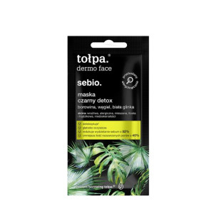 TOŁPA Maska czarny detox dermo face sebio 8ml