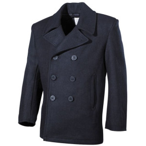 Płaszcz Us Pea Coat Niebieski Mfh Xs