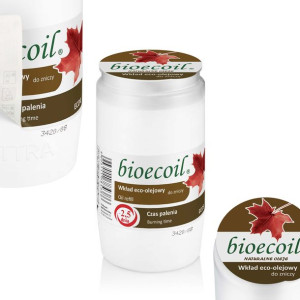 10cm Wkład olejowy do zniczy bioecoil 3dni ECO3