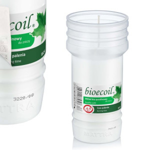 17cm Wkład parafinowy do zniczy bioecoil 5dni BIO9
