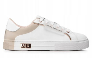 Buty damskie ARMANI EXCHANGE sneakersy białe A|X
