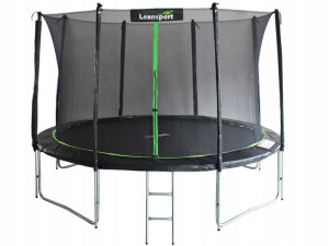 Trampolina Ogrodowa 366cm Z Siatką Drabinka