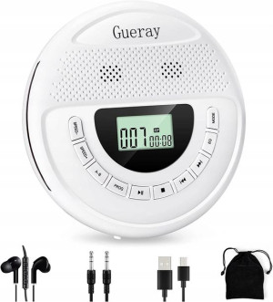 Turystyczny Odtwarzacz Cd Discman Głośnik Audio Do