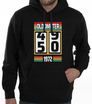 Bluza Męska Z Kapturem 20 30 40 50 Urodziny Xl Y4