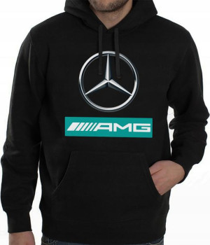 Bluza Męska Z Kapturem Mercedes Benz F1 Xxl Y4