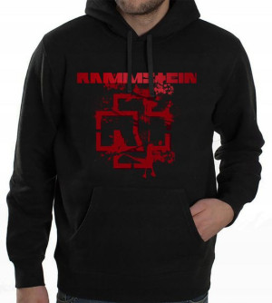 Bluza Męska Z Kapturem Rammstein Hardrock L Y5